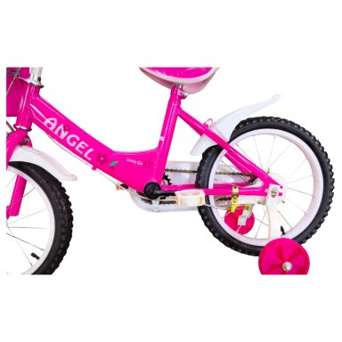 BICICLETA ARO 16 INFANTIL  ROSADO ANGEL - 7
