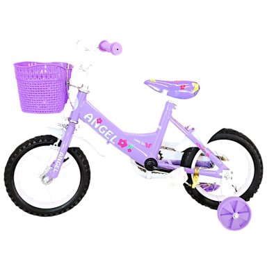 BICICLETA ARO 12 INFANTIL LILA ANGEL - 3