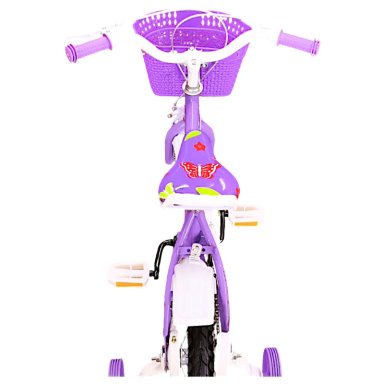 BICICLETA ARO 12 INFANTIL LILA ANGEL - 8