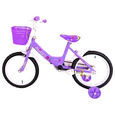 BICICLETA ARO 16 INFANTIL  LILA ANGEL - 4