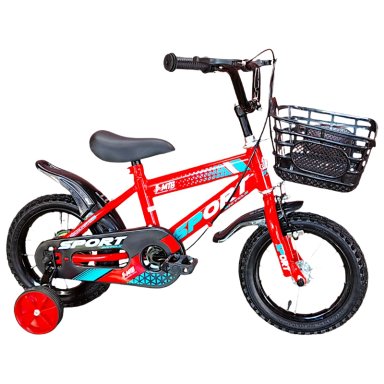 BICICLETA ARO 12 INFANTIL SPORT ROJA - 1