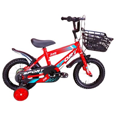 BICICLETA ARO 12 INFANTIL SPORT ROJA - 4