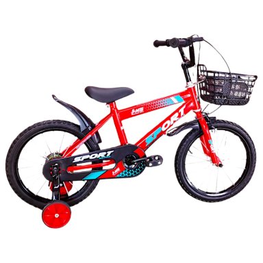 BICICLETA ARO 16 INFANTIL SPORT ROJA - 1