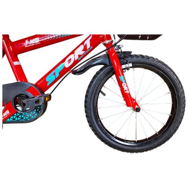BICICLETA ARO 16 INFANTIL SPORT ROJA - 5