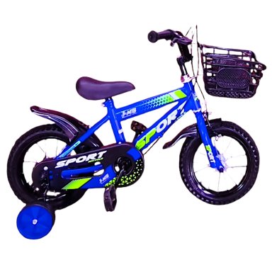 BICICLETA ARO 12 INFANTIL SPORT AZUL - 1