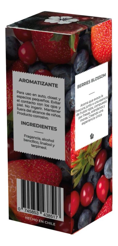 AROMATIZADOR DE AUTO 8 ML BERRIES BLOSSOM SPOT ESSENCE - 2