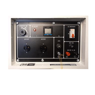 GENERADOR ELÉCTRICO DIÉSEL PELÉCTRICA 6500W - 6