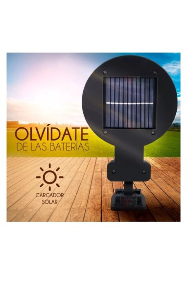 PACK DE 2 FOCOS SOLARES LED 100W PARA EXTERIOR - 5