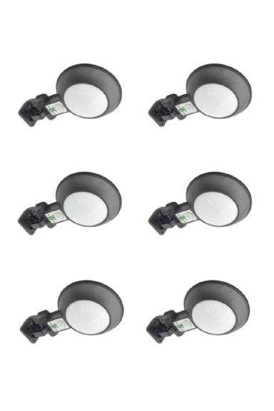 PACK DE 6 FOCOS SOLARES LED 100W PARA EXTERIOR - 1