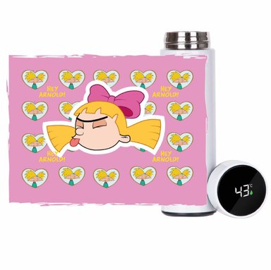 TERMO  500 ML INOX HELGA PATAKI HEY ARNOLD - 2