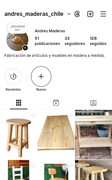 TABURETE O PISO MADERA (SIN RESPALDO) BAR O COCINA MODELO WEMUL - 6