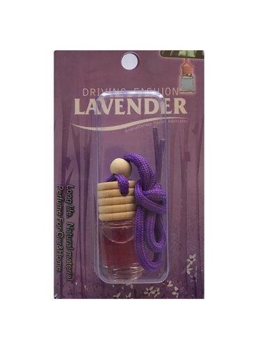 AROMATIZANTE PARA AUTO AROMA LAVANDA EN FRASCO - 1