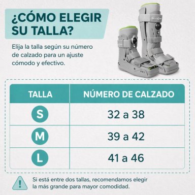 BOTA WALKER NEUMATICA B-WALK AIR CORTA - 8