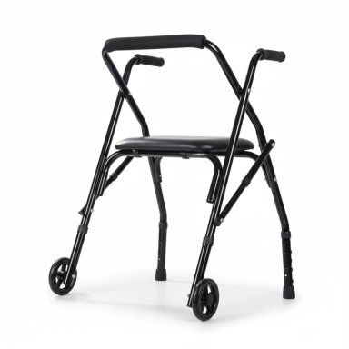 ANDADOR, BURRITO CON ASIENTO Y 2 RUEDAS PLEGABLE - 1