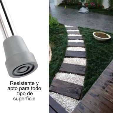 BASTON CANADIENSE AJUSTABLE CON CODERA MOVIL - 5