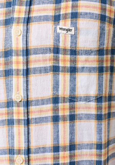 CAMISA REGULAR FIT 1 POCKET LS BLANCO - 5