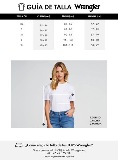 POLERA REGULAR FIT RINGER TEE BLANCO - 6