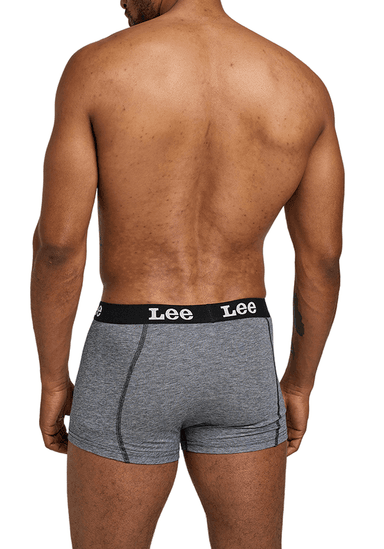 PACK 2 BOXER LEE NEGRO Y GRIS - 2