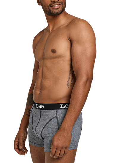 PACK 2 BOXER LEE NEGRO Y GRIS - 3