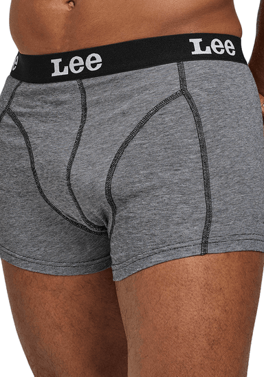 PACK 2 BOXER LEE NEGRO Y GRIS - 4