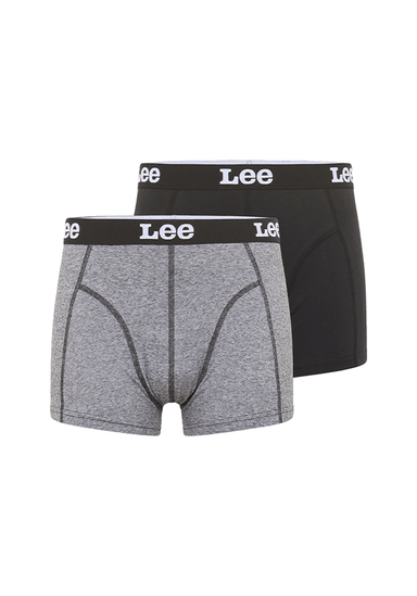 PACK 2 BOXER LEE NEGRO Y GRIS - 5
