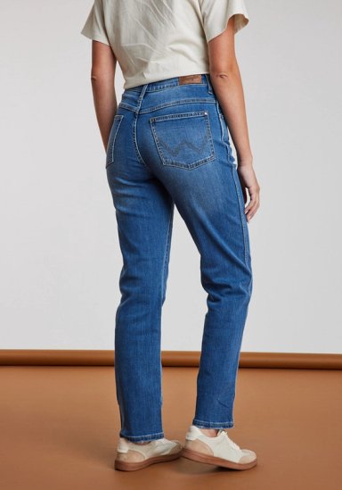 JEANS MUJER WILD WEST BLUE WASH - 4