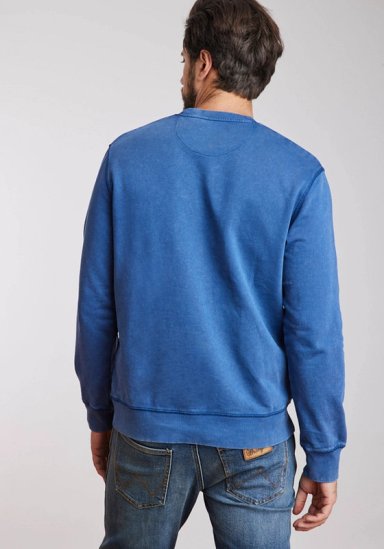 POLERON HOMBRE GRAPHIC ACID SWEATSHIRT INDIGO ACID - 3