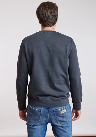 POLERON HOMBRE GRAPHIC ACID SWEATSHIRT GREEN DUSTY - 3