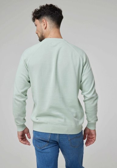 SWEATER HOMBRE REGULAR FIT  SOFT SAGE - 2