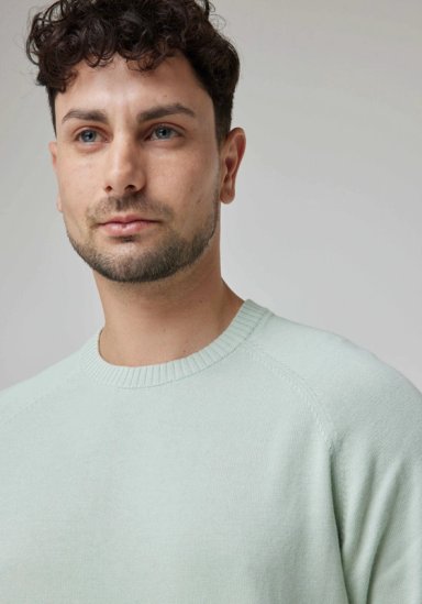 SWEATER HOMBRE REGULAR FIT  SOFT SAGE - 4