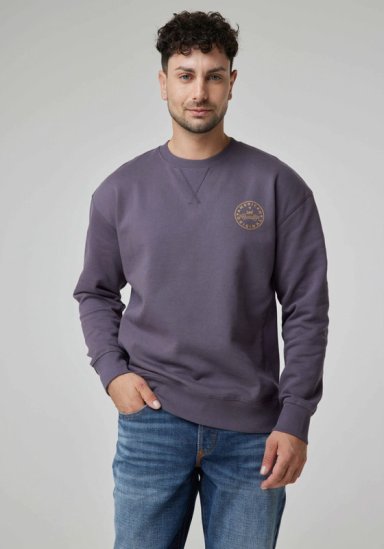 POLERON HOMBRE  LS CREW SWS ORIGINAL GREY - 1