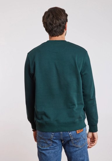 POLERON HOMBRE GRAPHIC SWEATSHIRT SCARAB GREEN - 3