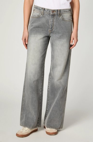 JEANS MUJER WORLD WIDE GREY - 1