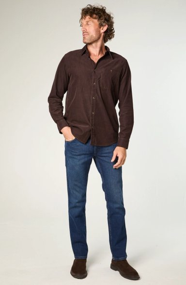 JEANS HOMBRE GREENSBORO STRAIGHT TIRO MEDIO AZUL - 2