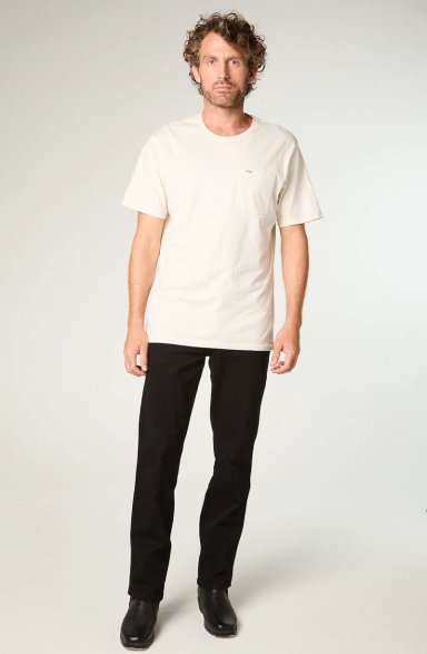 JEANS HOMBRE TEXAS STRAIGHT TIRO ALTO NEGRO - 2
