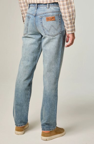 JEANS HOMBRE TEXAS STRAIGHT TIRO ALTO AZUL - 3