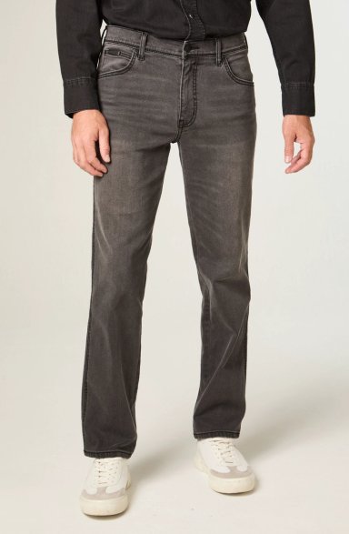 JEANS HOMBRE TEXAS STRAIGHT TIRO ALTO GRIS - 1