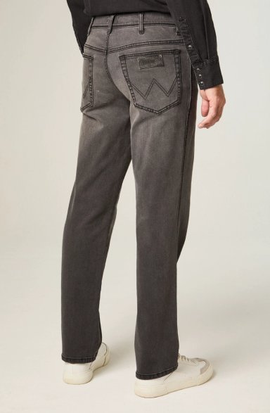 JEANS HOMBRE TEXAS STRAIGHT TIRO ALTO GRIS - 3
