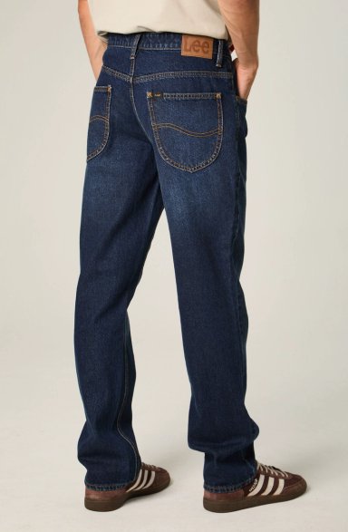 JEANS HOMBRE STRAIGHT TIRO ALTO AZUL OSCURO BROOKLYN - 3