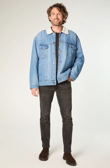 JEANS HOMBRE LARSTON SLIM TIRO MEDIO NEGRO - 2