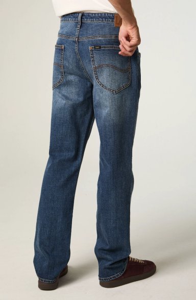 JEANS HOMBRE STRAIGHT AZUL MEDIO ROBERTO - 3