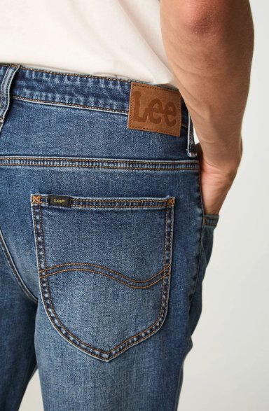 JEANS HOMBRE STRAIGHT AZUL MEDIO ROBERTO - 4