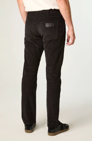 PANTALON HOMBRE GREENSBORO COTELE STRAIGHT TIRO MEDIO NEGRO - 3
