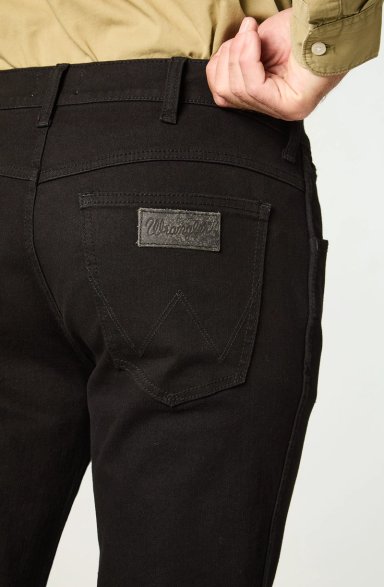 JEANS HOMBRE LARSTON SLIM TIRO MEDIO NEGRO - 4