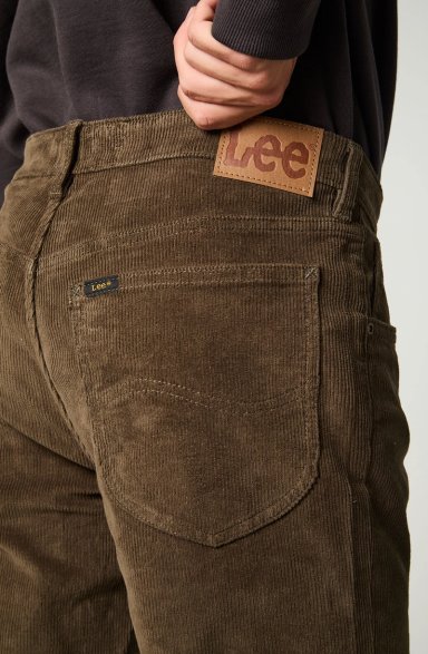 PANTALON HOMBRE REGULAR VERDE MILITAR DAREN COTELE - 4