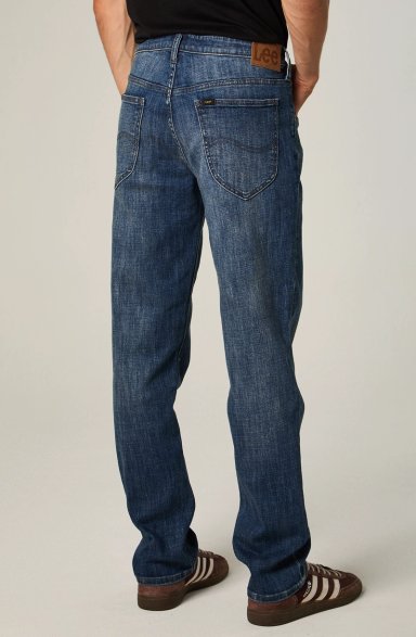 JEANS HOMBRE STRAIGHT TIRO MEDIO AZUL DAREN - 3