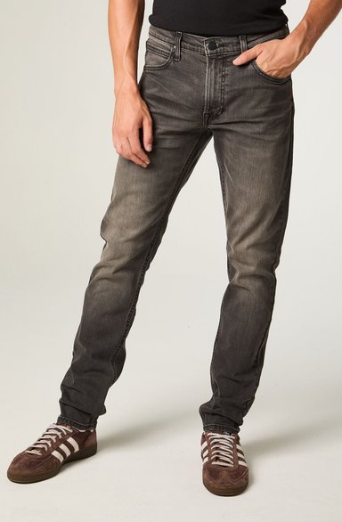 JEANS HOMBRE SLIM TAPER TIRO MEDIO AZUL LUKE - 1