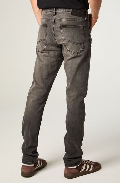 JEANS HOMBRE SLIM TAPER TIRO MEDIO AZUL LUKE - 3
