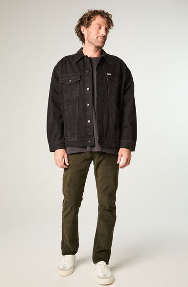 CHAQUETA HOMBRE TRUCKER DENIM REGULAR FIT NEGRO - 2