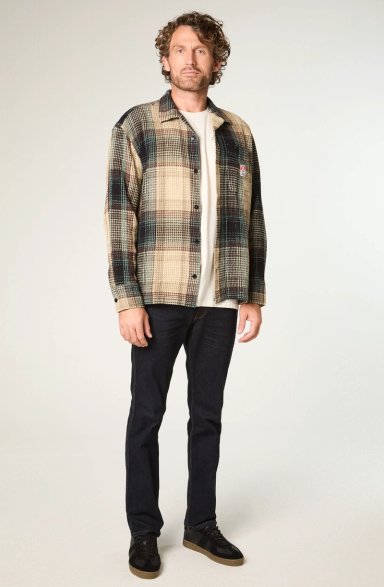 SOBRECAMISA HOMBRE LS RESORT OVERSIZE FIT VERDE MILITAR - 2